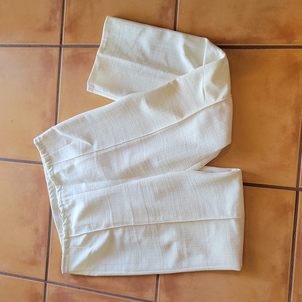 Vintage cream dress pants Slacks Work Pants